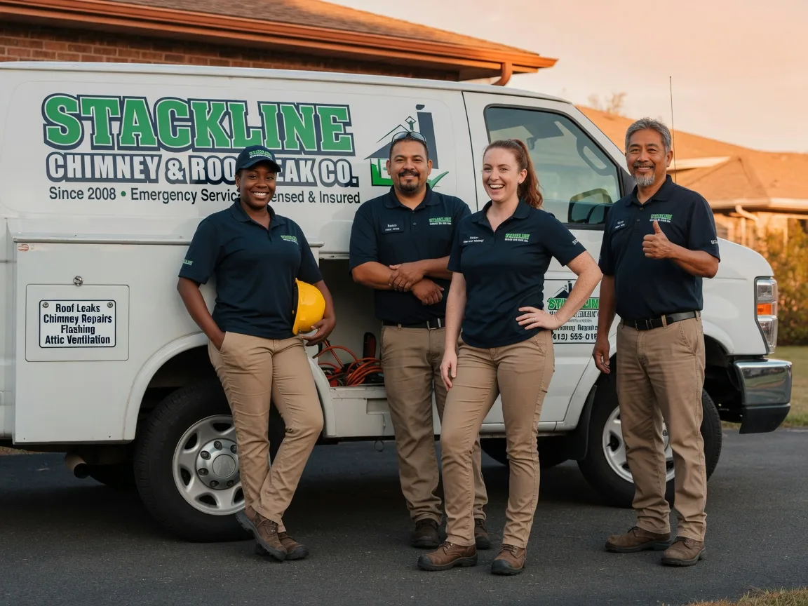 Chimney flashing repair company in Aledo, TX